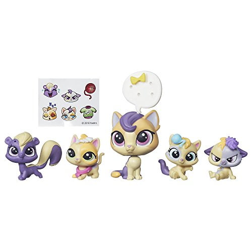 Littlest pet shop clearance cat family