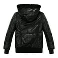 thumbnail image 2 of Richie House Girls' Light Weight Padding Jacket with Removable Hood RH1177, 2 of 2
