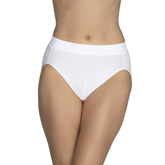 Vanity Fair Women's Beyond Comfort Hi-Cut Brief Panties Style -13212
