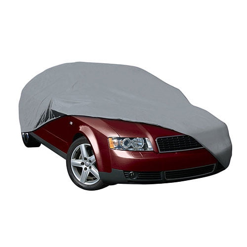 Classic Accessories PolyPro III Deluxe Car Cover, Grey