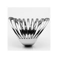 thumbnail image 4 of Women's Stainless Steel 316 High Polished 33mm Wide Fashion Ring Size 10, 4 of 5