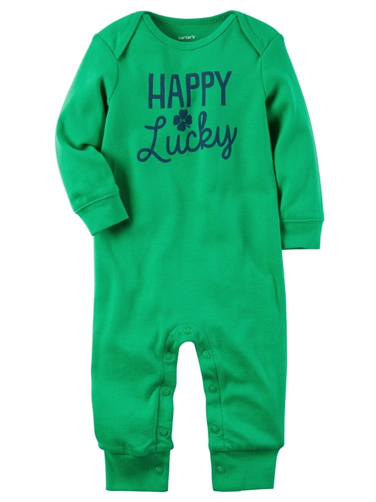 Carters Unisex Baby Clothing Outfit Happy Go Lucky St. Patrick's Day