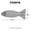 Gray Catnip Fish [22*8.5cm], variant on Cat Toy Catnip Extra Large Simulated Fish Self-Hi Relieving Stuffy Kittens Funny Cat Molar Cat Linen Fish Pet Supplies