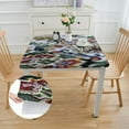 thumbnail image 3 of HAOXIT Decorative Square Tablecloth for Kitchen and Dining Tables 46*46, 3 of 9