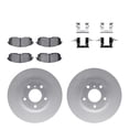 thumbnail image 3 of KarParts360 For Infiniti G35 2003 2004 2005 Rotors And Brake Pads Front | Cast Iron | Performance/Racing Driving Style | Plain Rotor Style, 3 of 4