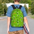 thumbnail image 4 of Easygdp Golf Sport Club Mochila Ligera de 15 Pulgadas para Estudiantes, Mochila Cómoda para la Escuela y Viajes, Correas Ajustables, 4 of 6