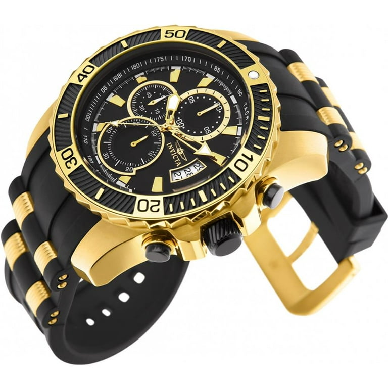 Invicta Men's Pro Diver INV-22430 Gold Rubber Japanese