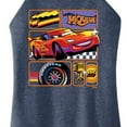 thumbnail image 3 of Disney Cars - Lightning McQueen Best Trophies - Juniors High Neck Tank Top, 3 of 5