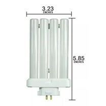 4 Pins Quad Tube Compact Fluorescent Daylight Light Bulb Lamp 6500K 27Watt