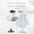 thumbnail image 2 of Luxehold No-Drill Hooks, Luxegrip No-Drill Hooks, Superhold No-Drill Hooks, Shape Grass Suction Cup Hooks, Luxehold Hooks for Shower, Bathroom, Glass Door (6*Gold), 2 of 5