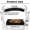 thumbnail image 6 of HELLHERO Owl Back Rest Covers & Rollator Walker Seat and Backrest Rollbar Covers Set with Breathable Non-Slip Cover Removable and Washable Happy Halloween, 6 of 7