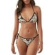 thumbnail image 1 of Balery Vintage Coffee Pijama Estampado Bikini de Dos Piezas para Mujer - Conjunto de Bikini Ajustable Sexy y Cómodo para Playa, 1 of 6