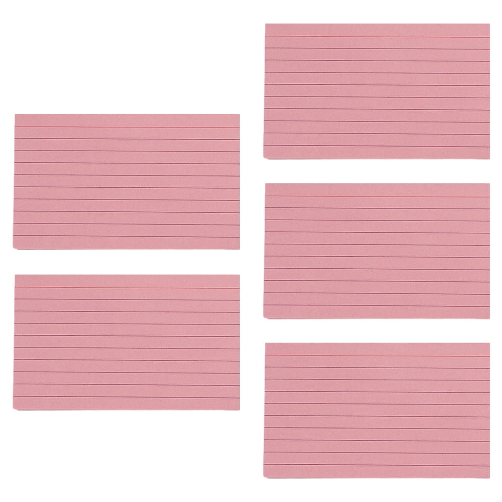 250Pieces Colored Note Paper 3x5Inch Ruled Note Cards for NoteTaking Writing