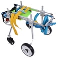 thumbnail image 3 of Silla de ruedas para perros: para rehabilitación de piernas para perros pequeños y medianos discapacitados carrito de rehabilitación de mascotas silla de ruedas para perros ANGGREK  Otros, 3 of 8