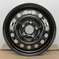 New 15 inch Wheel Fit Nissan NV200 2013-2021, 15"x5.5" Black Steel Rims