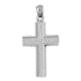 thumbnail image 1 of 14K White Gold Latin Cross Pendant - 33 mm, 1 of 2