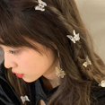 thumbnail image 4 of 30Mini Pince à Cheveux Papillon Résine Transparente Mignonne Épingles à Cheveux Douces Aurora Barrettes Mode Enfants Filles Accessoires Cheveux, 4 of 7