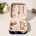 thumbnail image 6 of Halloween Ghost Travel Portable Square Jewelry Box for Rings, Earrings, Necklaces, Bracelets - Girls and Women, 6 of 6