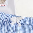 thumbnail image 5 of NOLDARES American Flag Toddler Baby Boy 4th of July Outfit Short Sleeve T-Shirt and Elastic Waist Shorts Print Tee 2Pcs Summer Clothes(Blue,3-4 Y), 5 of 8