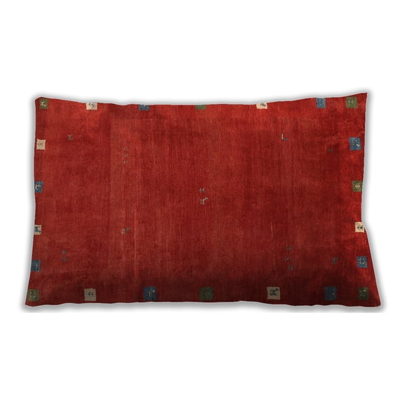 Ahgly Company Indoor Rectangular Contemporary Lumbar Throw Pillow, 13 inch by 19 inch