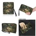 thumbnail image 4 of TSOVTHRID Hedgehog Strawberry Leaf Print Women's Handbag with Matching Wallet 2-Piece Purse and Wallet Set Large Capacity Top Handle Tote Bag Green Hobo Shoulder Handbag for Women, 4 of 7