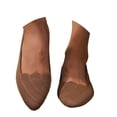 thumbnail image 3 of Xiaoxatg Women's Casual Shoes for Everyday Wear - Versatile Footwear for Leisure Activities - for Denim Outfits - Comfortable Mid Heel Design - Ideal for All Seasons 7.5 Brown, 3 of 8