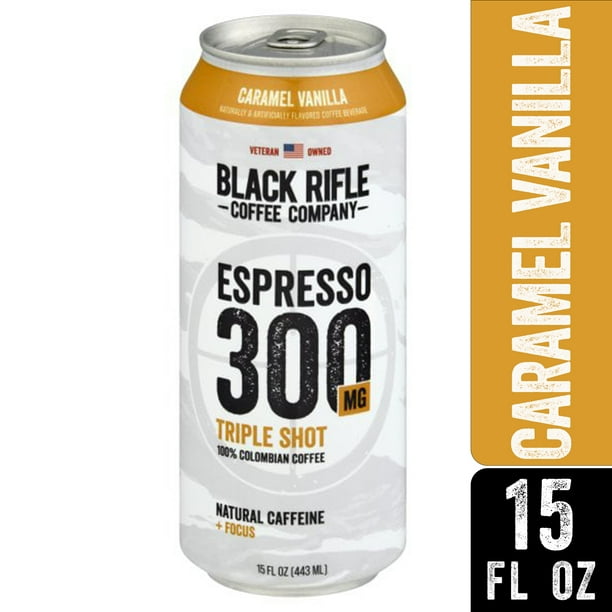 Black Rifle Coffee Espresso Triple Shot Caramel Vanilla 15oz