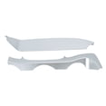 thumbnail image 4 of 2pcs ABS Dashboard Trim Cover Interior Decoration Fits for Mercedes Benz C Class W204 11-13, 4 of 5