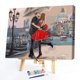 thumbnail image 3 of Cuadros Decorativos Pareja besándose pintura al óleo parcial por números DIY lienzo arte de pared imagen artesanal Ndcxsfigh Nuevos Originales, 3 of 9