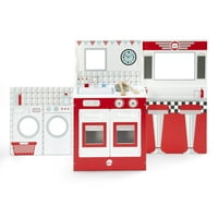 Plum Play 3-in-1 Cabin Wooden Kitchen Diner & Theater