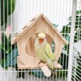 thumbnail image 5 of Parrots Swing Grinding Scratchers Perch Birdhouse Bird Stand Cage Toy Nest Rack Toy Grinding Perch Supplies, 5 of 7