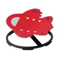 thumbnail image 2 of Silla giratoria para niños, juguete sensorial, asiento con forma de avión, juguete científico giratorio de 360 degree, juguete de equilibrio antideslizante, Rojo, 2 of 8