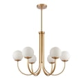 thumbnail image 4 of Elk Home 32-Inch Wide Caroline Chandelier, Contemporary, Brushed Gold, 4 of 6
