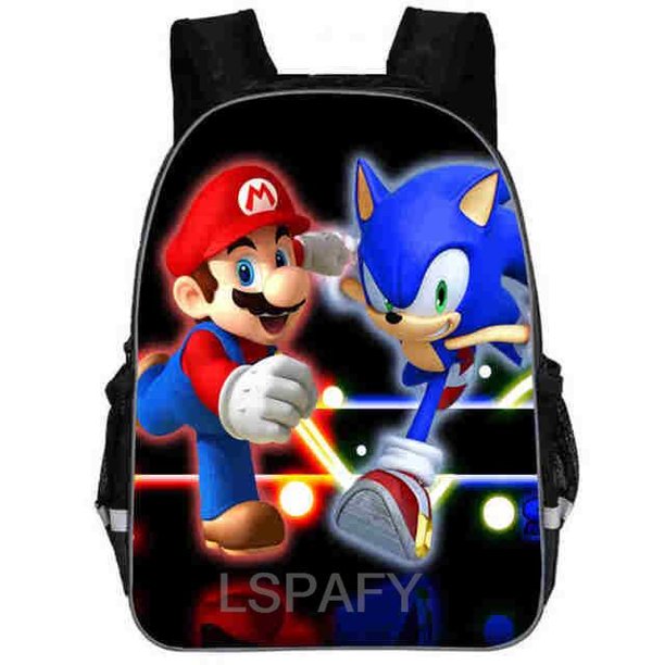 Mario Bros School Bags for Kindergarten Children kids School Backpack for Girls Boys Children's Backpacks Mochila qiuyongming unisex