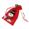 bolsa de Navidad con lazo bolsas fiesta de Navidad favorece Monigote de nieve