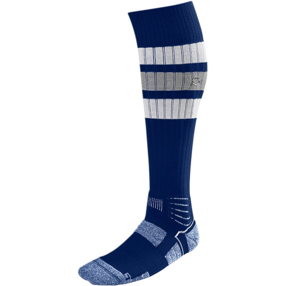Evoshield Adult PRO-SRZ Striped Baseball and Softball Game Socks Navy