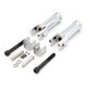thumbnail image 3 of Reposapiés Reposapiés Pedal Compatible Fxbrs Antideslizante Plata de clavija ancha, 3 of 9