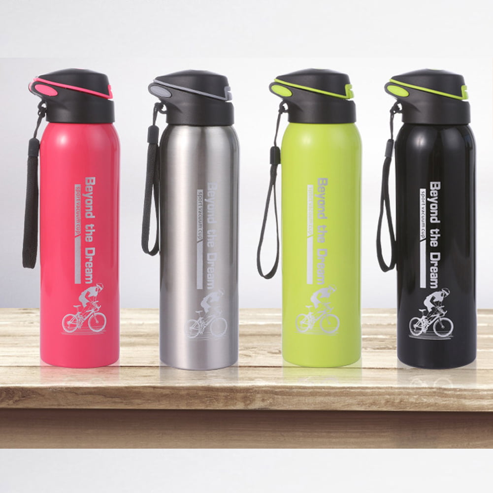 Stainless Steel Travel Mug Tea Coffee Vacuum Insulated Thermal Water Cup Bottle 