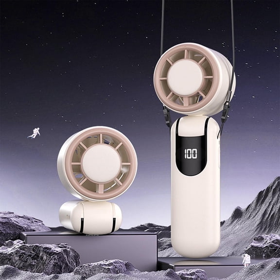 Lunxisen 1 Pcs Portable Personal Cooling Fan Ultra Fast Chill Outdoor Sports Handheld Mini Fan Adjustable Speed