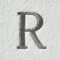 thumbnail image 3 of SKL Home Casual Monogram Hand Towel (2-Pack), "R", White, 3 of 6