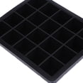 thumbnail image 3 of BANDEJA DE SILICONA PARA CUBITOS DE HIELO, Contenedor Flexible, 20 Rejillas, Bebidas de Whisky, Coccteles, Bar, Hogar, Negro, Azul, Rojo, Rosa, Rojo, Transparente, 3 of 7