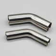 thumbnail image 3 of Arkzeo Versatile Stainless Steel Elbow 45° Degree Bend Exhaust Pipe Polished 19-51mm 19 mm, 3 of 8