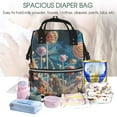 thumbnail image 5 of Gaeub Starry Sky Planet Lollipop Print Mummy Diaper Bag Backpack,Durable Maternity Baby Nappy Casual Shoulder Bags,Travel Hiking Outdoor Pack, 5 of 6