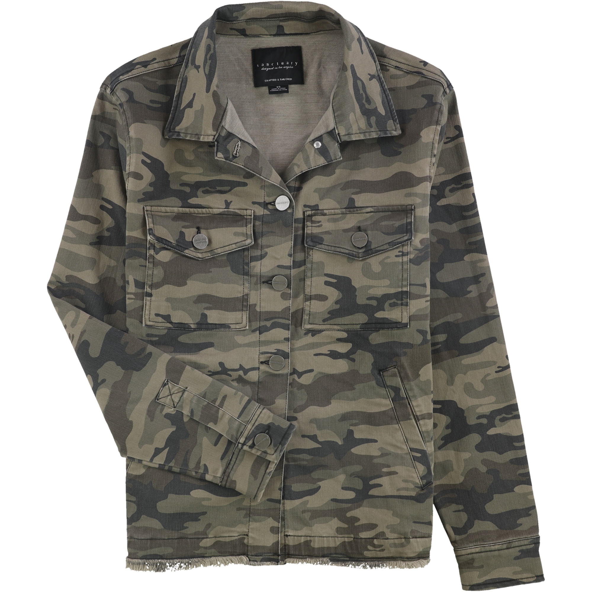 sanctuary clothing camo jacket