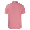 thumbnail image 3 of Men's Cutter & Buck  Heather Red Louisiana Tech Bulldogs Big & Tall Forge Eco Stripe Stretch Recycled Polo, 3 of 3