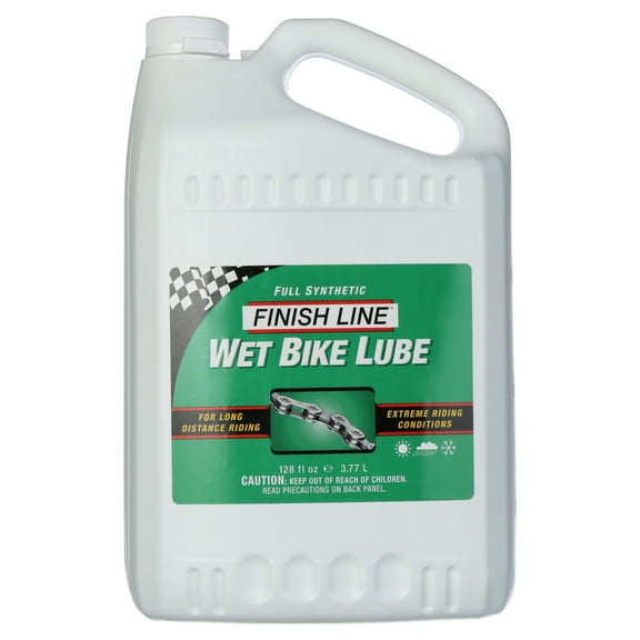 Finish Line Cross Country Wet Bicycle Lube 128Oz 1 Gallon