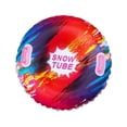 thumbnail image 4 of Tubo de nieve inflable shamjiam Trineo de nieve para regalo de fiesta de vacaciones Color de lunares rojo 95 cm x 95 cm, 4 of 8
