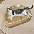 thumbnail image 1 of Cama rascadora para gatos, almohadilla para rascar para gatos, sofá portátil para dormir, muebles de protección, accesorios para mascotas con juguete,, 1 of 8