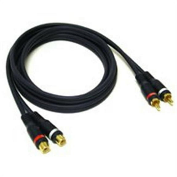 6ft VELOCITY RCA TYPE AUDIO EXTENSION INTERCONNECT