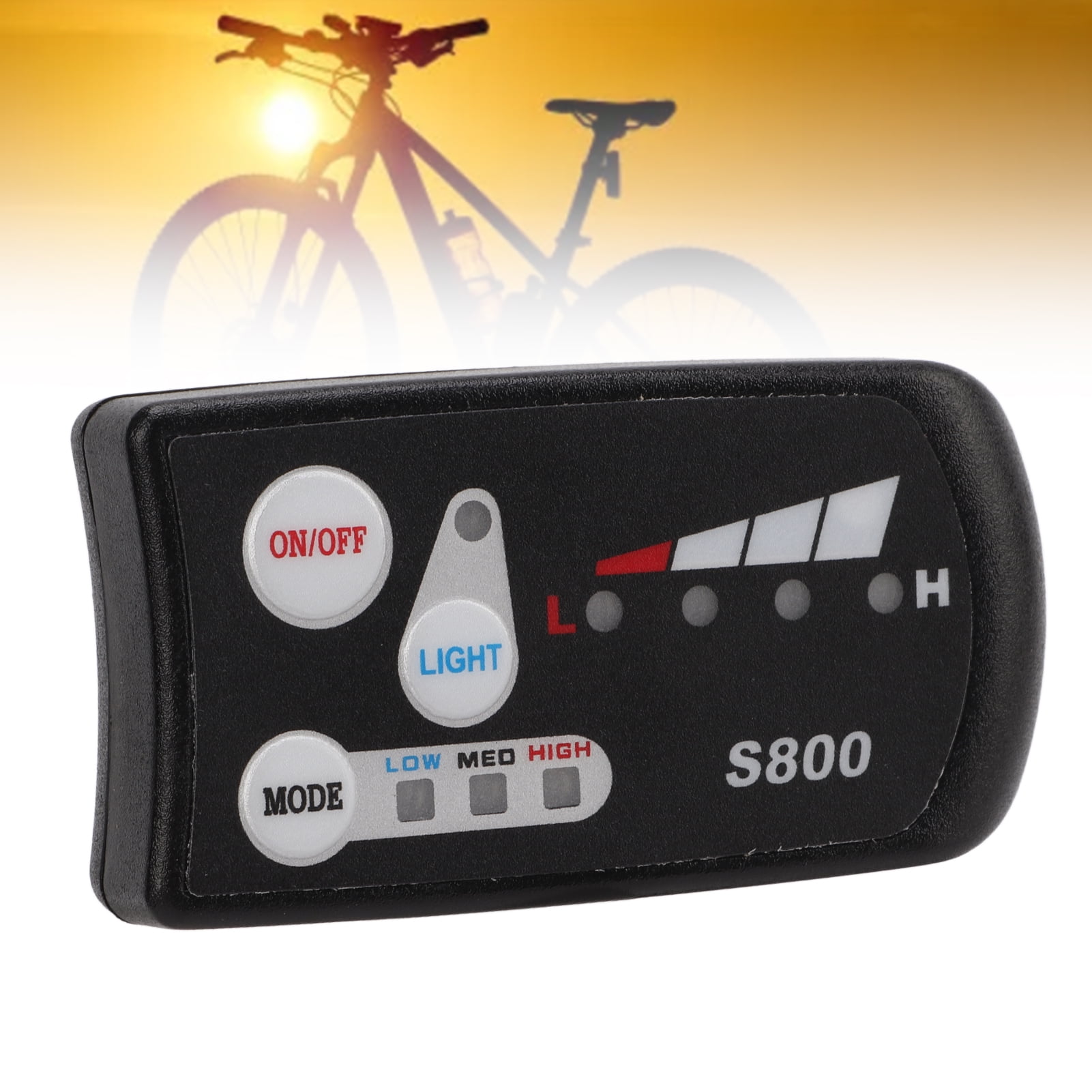 LYUMO 36V 48V Velo Electrique S800 A Mene le Compteur d Affichage Impermeable de Controleur de Moteur de Panneau de Commande d Affichage pour le Velo